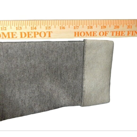 Premise Cardigan Sweater Womens Large Gray Hook & Eye Darted Warm Work Winter - Picture 9 of 11